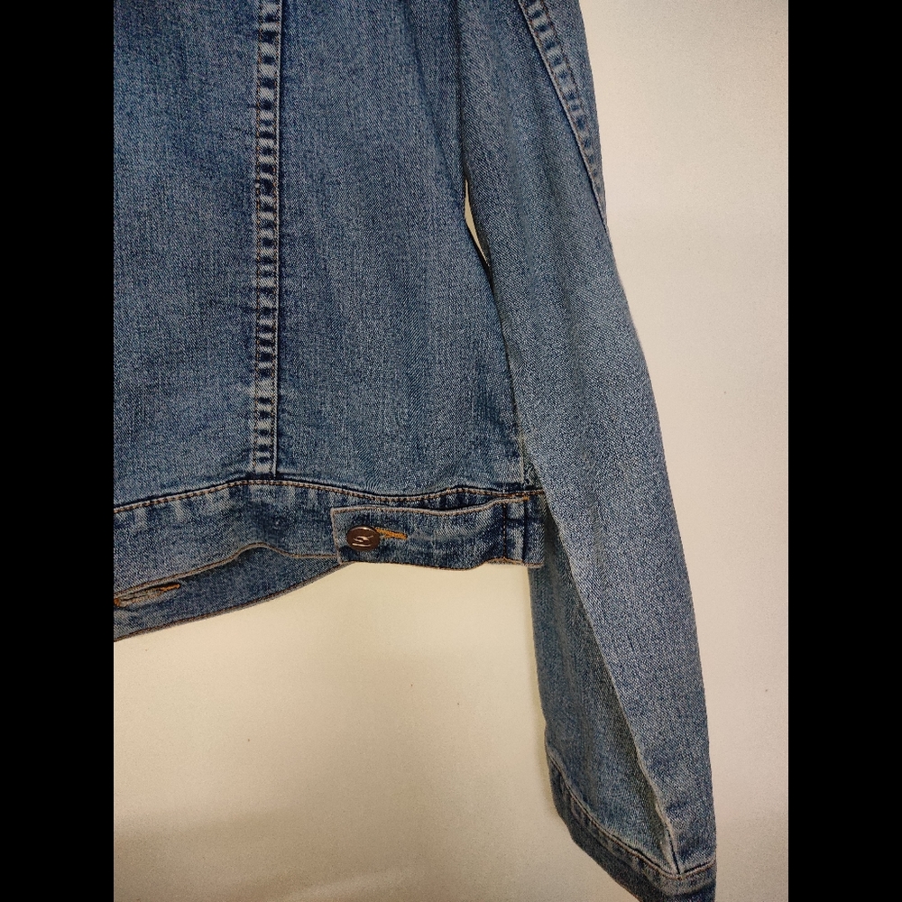Washed Oversized Denim Jacket - Picture 8 of 13